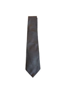 Geoffrey Beene Black and White Patterned Tie